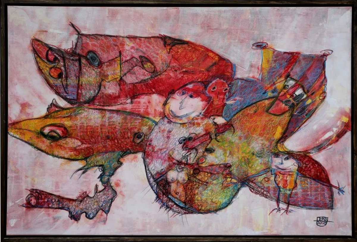 Arbeit von Gottfried Derndorfer: Ohne Titel (Werke 2018–19, Nr. 10)