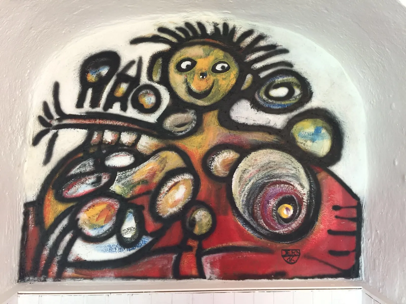 Arbeit von Gottfried Derndorfer: Lebensfreude im Gewölbe II