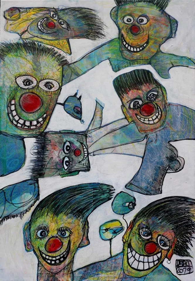 Arbeit von Gottfried Derndorfer: Ohne Titel (Werke 2018–19, Nr. 16)
