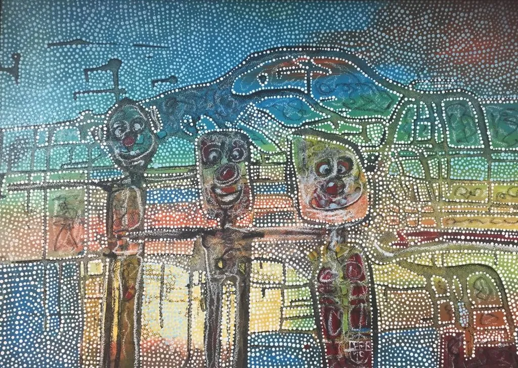 Arbeit von Gottfried Derndorfer: SUBWAY