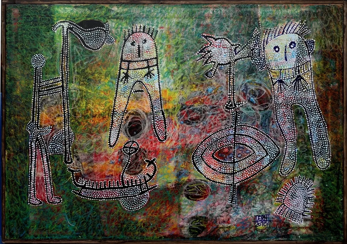 Arbeit von Gottfried Derndorfer: Ohne Titel (Werke 2018–19, Nr. 7)