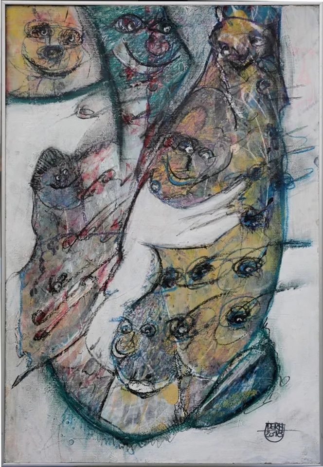 Arbeit von Gottfried Derndorfer: Ohne Titel (Werke 2018–19, Nr. 12)